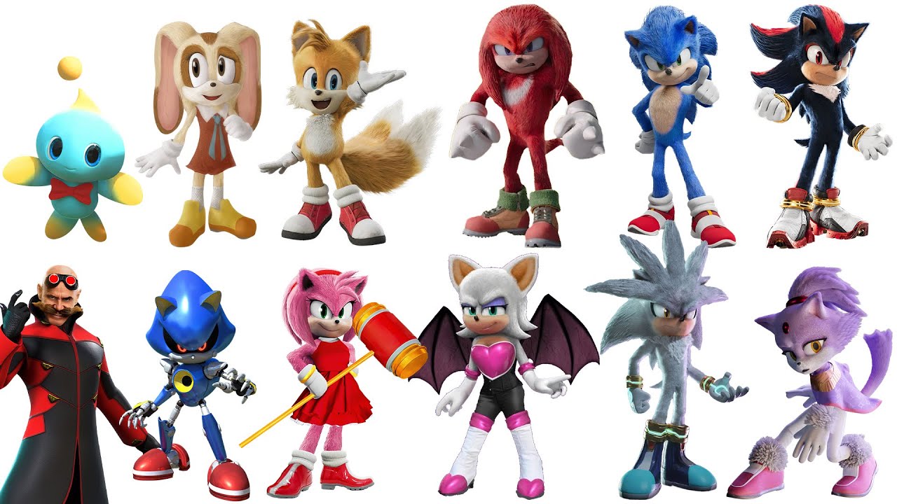 Niveles de Poder de SONIC 4 La Película (Futuros Personajes)