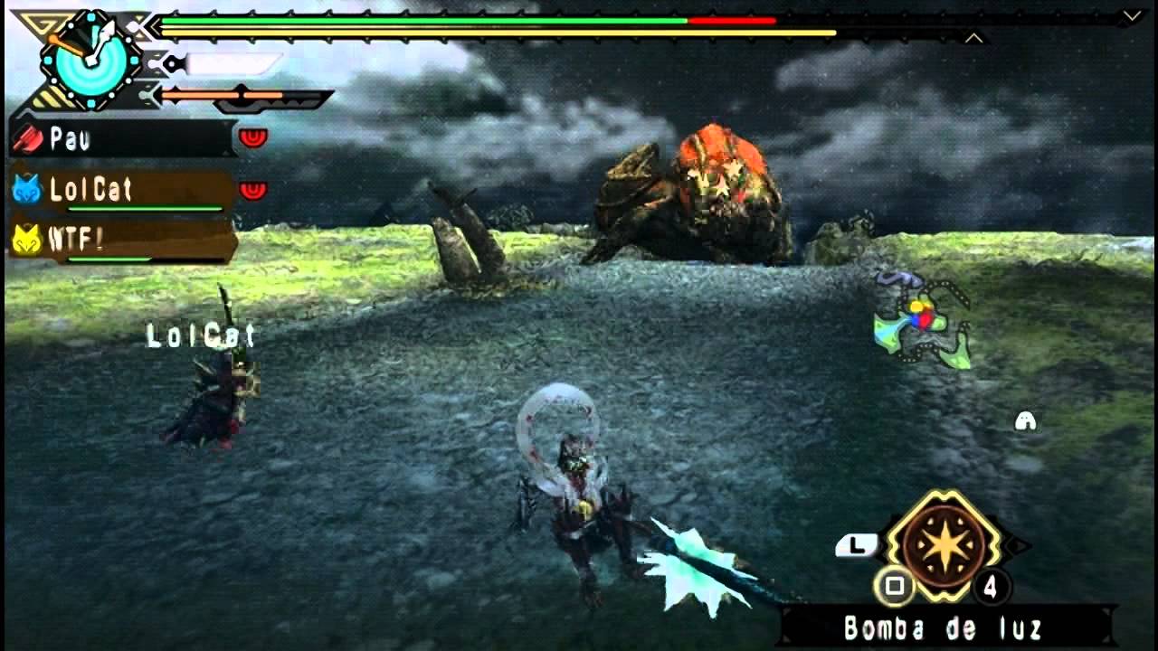 MHP3 Deviljho con Hacha Espada