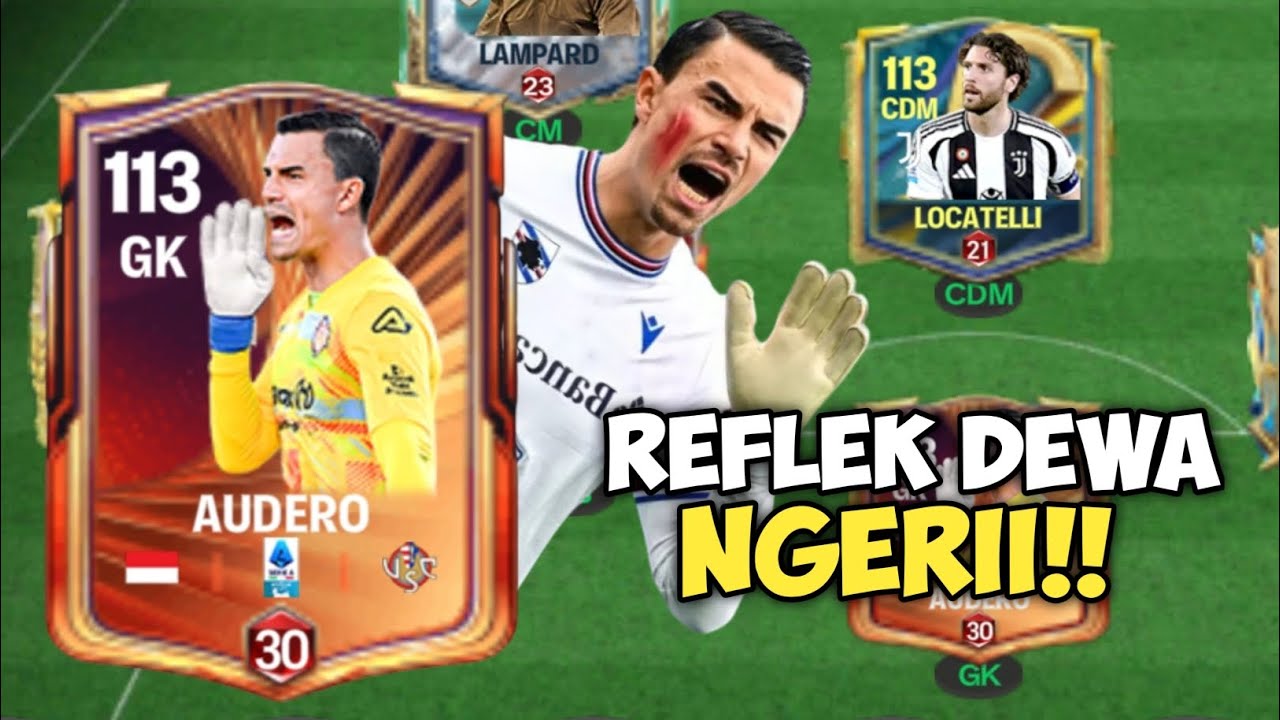 Emil Audero GILAA!! Susah Di Jebol Coyy - FC Mobile Indonesia 