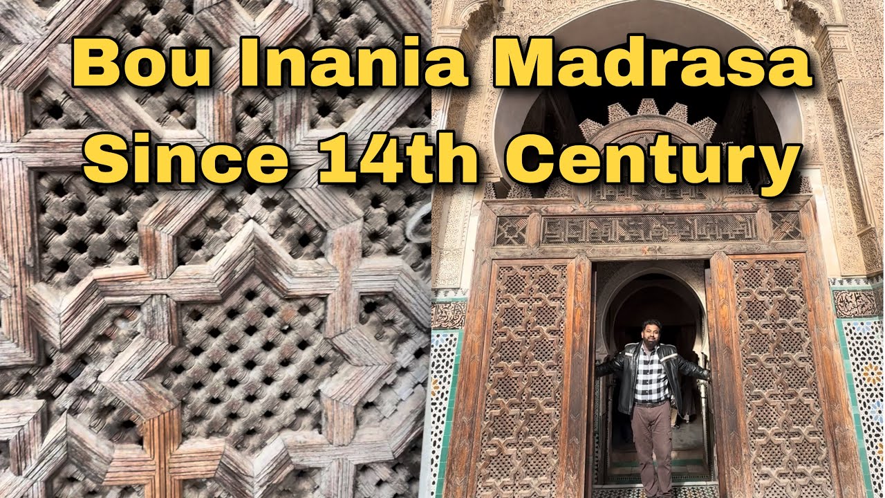 Bou Inania Madrasa | புய் இனானியா மத்ரஸா – Explore Fez, Morocco