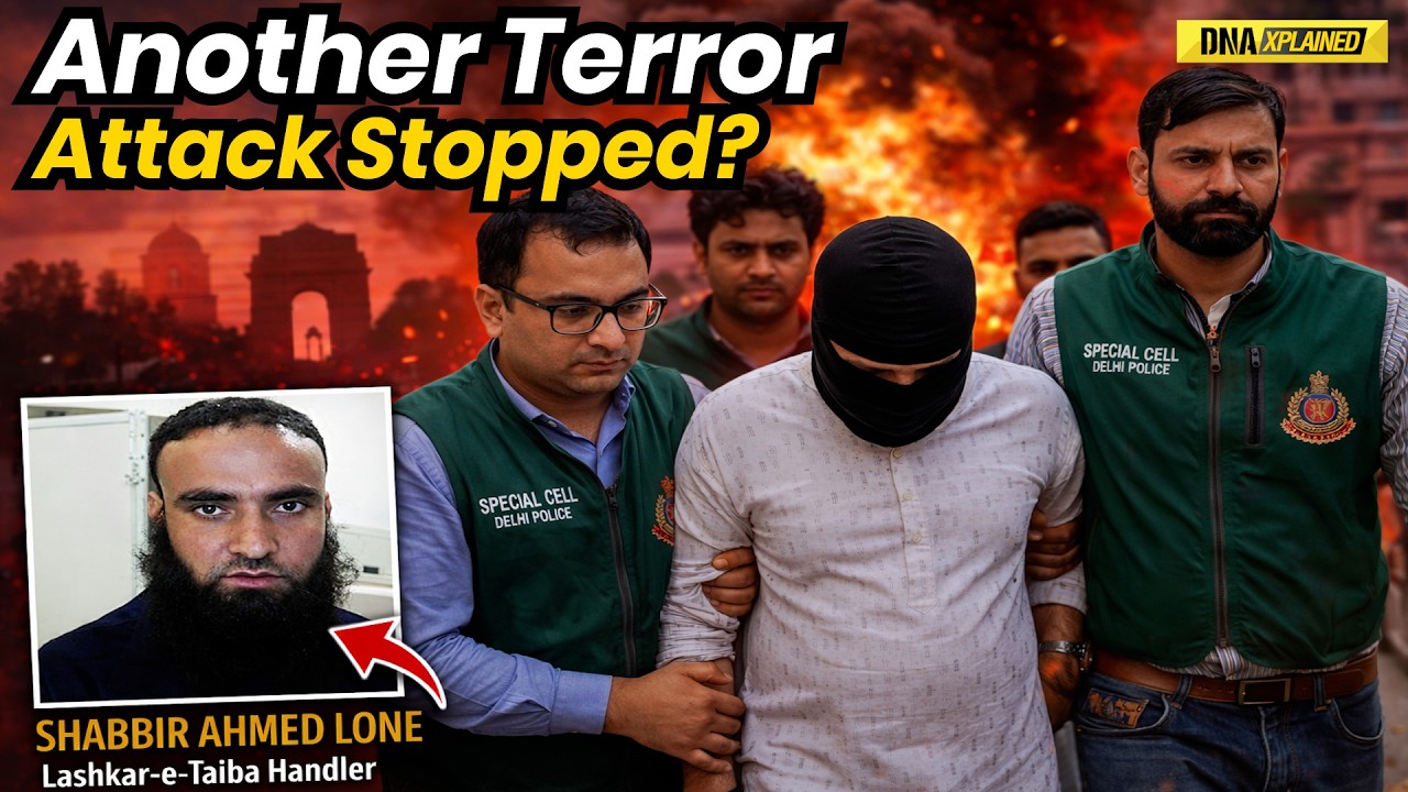 Delhi News: Major Attack Averted As Delhi Police Nab Lashkar-e-Taiba Commander Shabbir Ahmed Lone