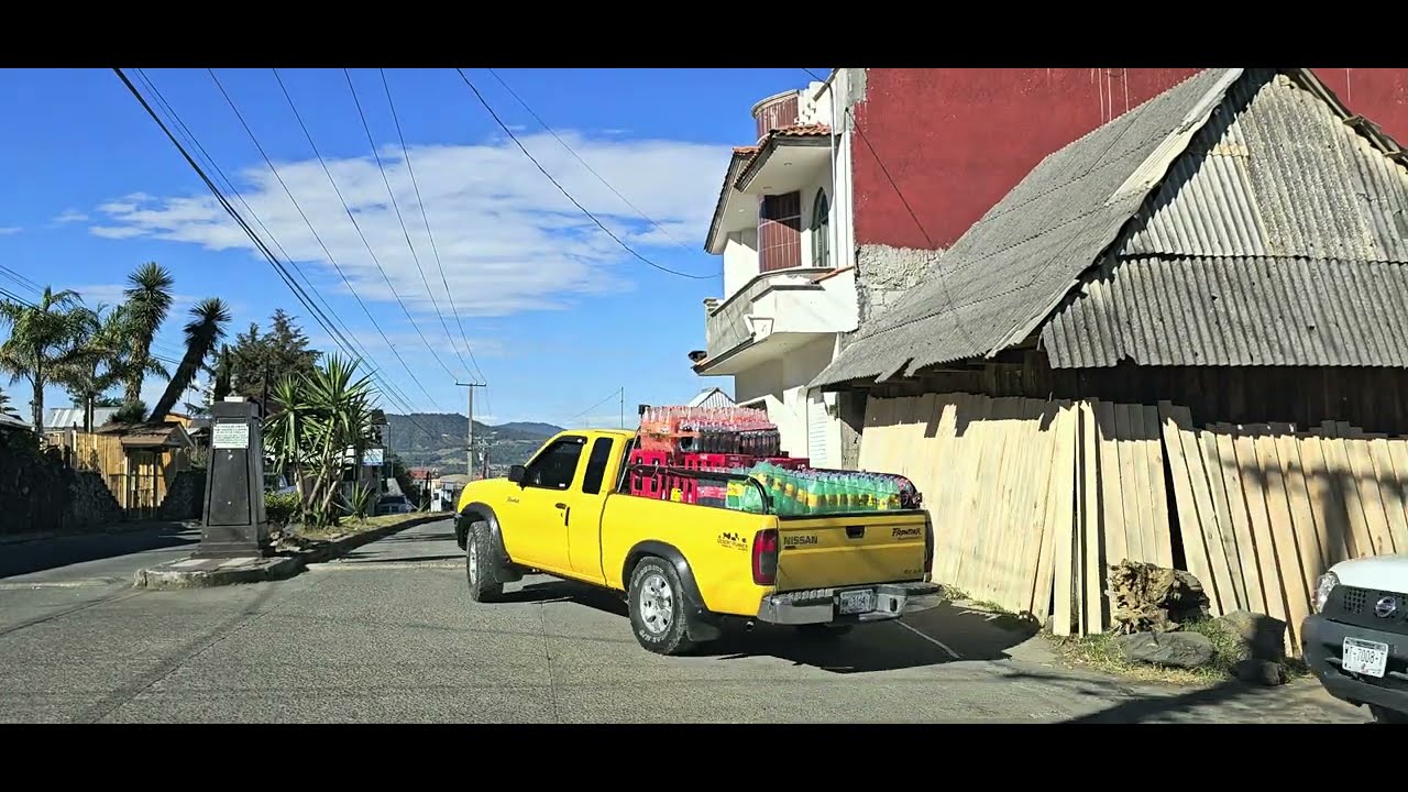 Recorrido en auto desde Corupo con rumbo a Peribán Michoacán 