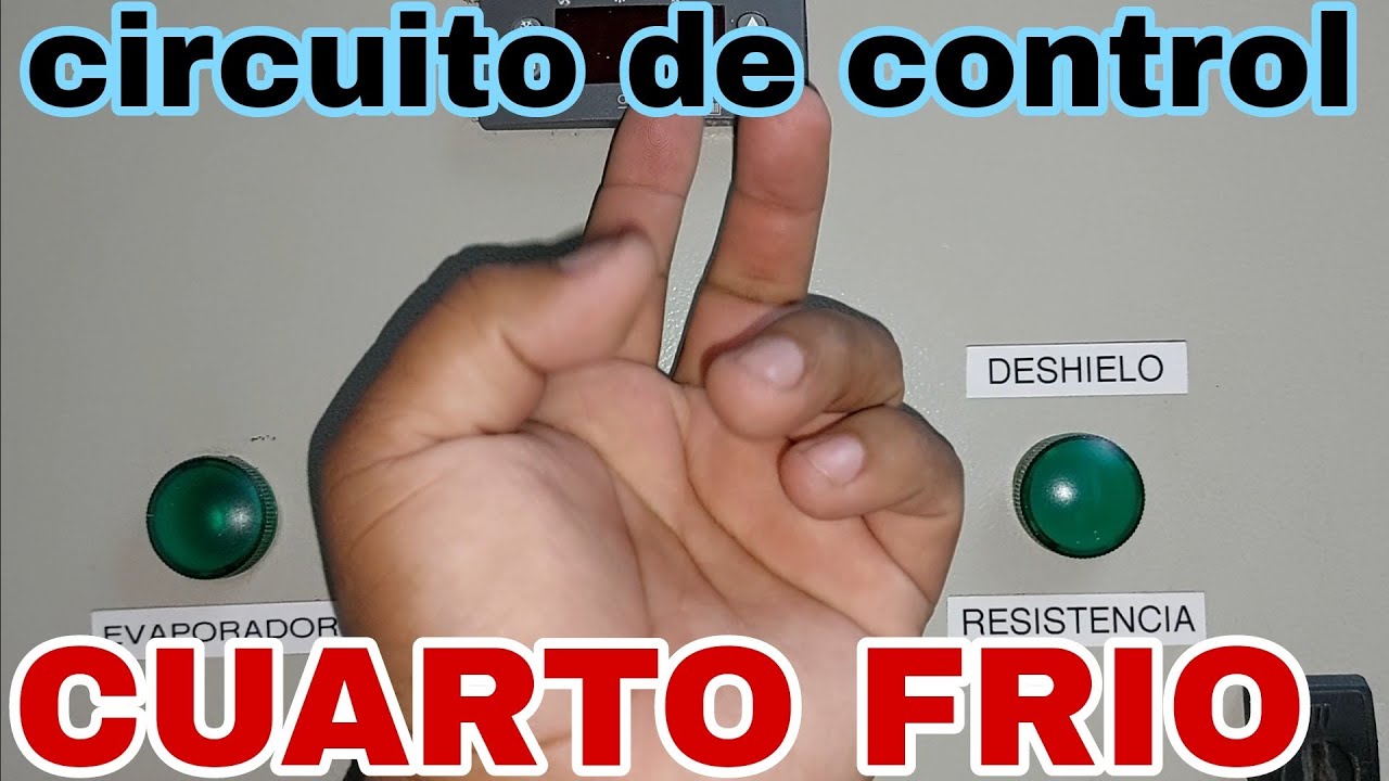 circuito de control  de cuarto frio(basico)