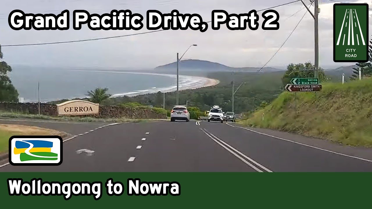 Driving the famous Grand Pacific Drive, Part 2: Wollongong to Nowra [4K]
