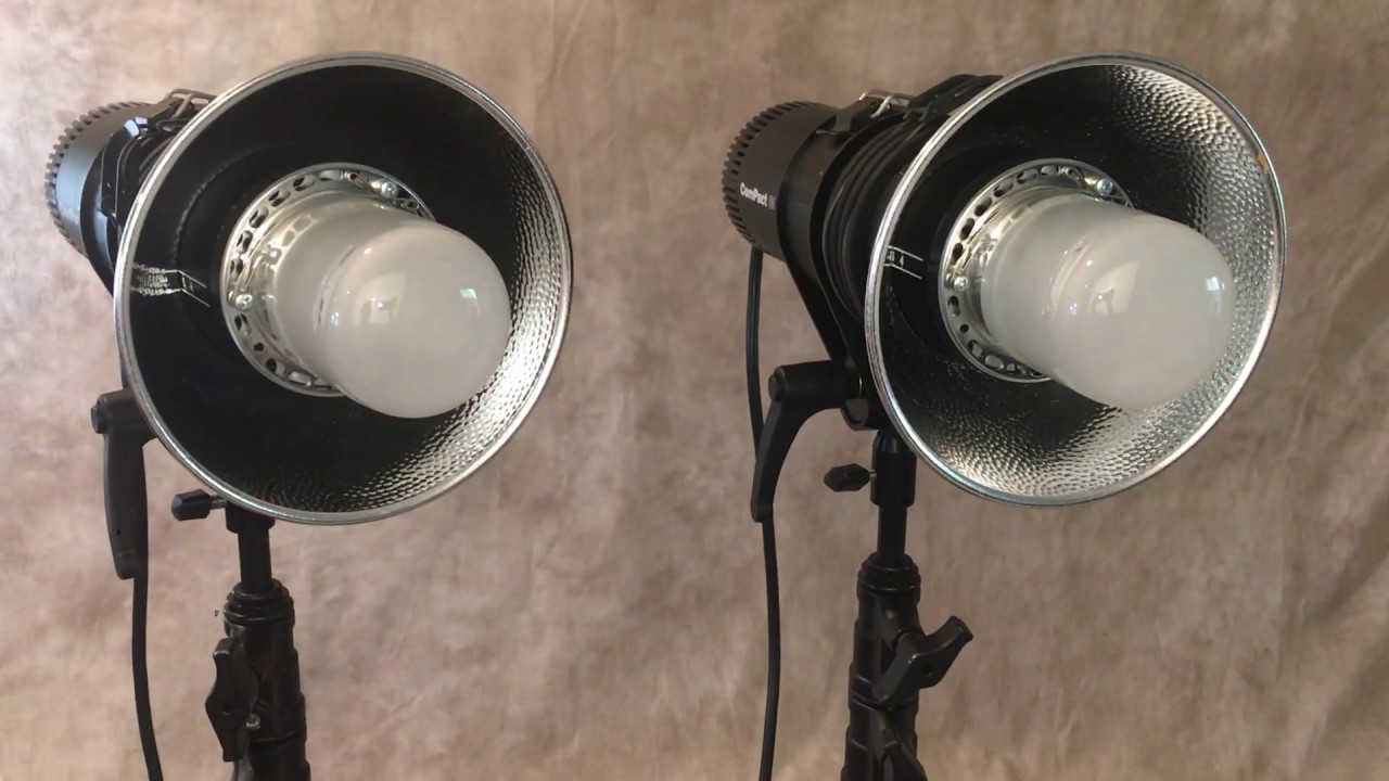 Profoto Compact Plus 600 (2); zoom reflectors and glass domes