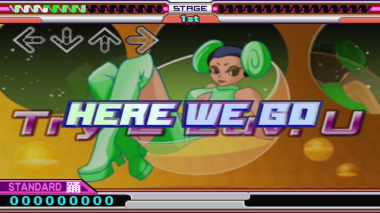 Dance Dance Revolution Party Collection - Nonstop - Space Walker (PCSX2)