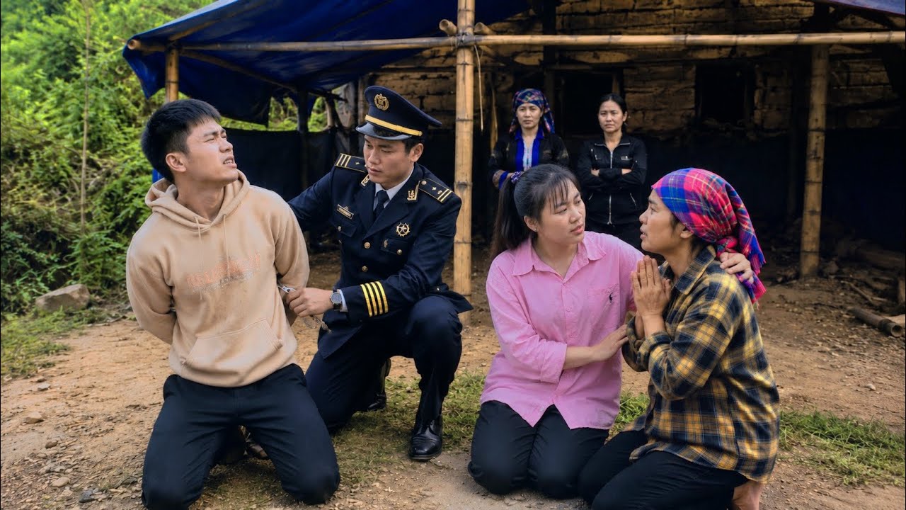 Single Mother Is Surprised to See Police Officer John Protecting a Strange Girl
