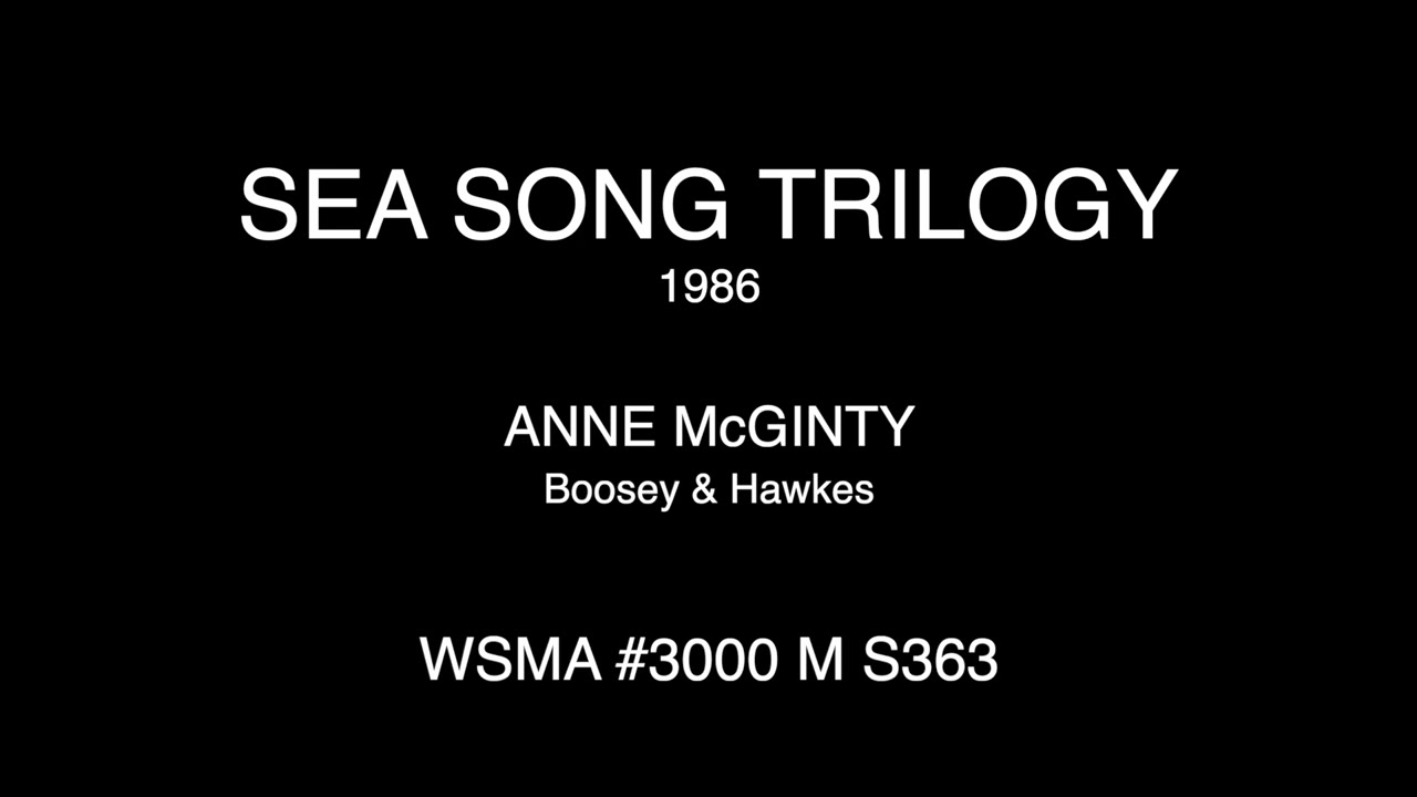 Anne McGinty - Sea Song Trilogy