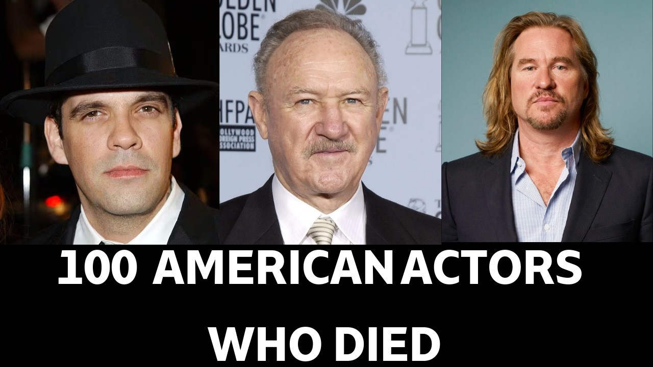 100 Legendary American Actors We've Lost | Tribute to Hollywood Icons
