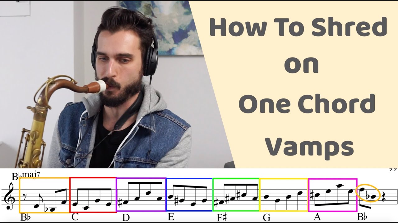 How To Shred on One Chord Vamps