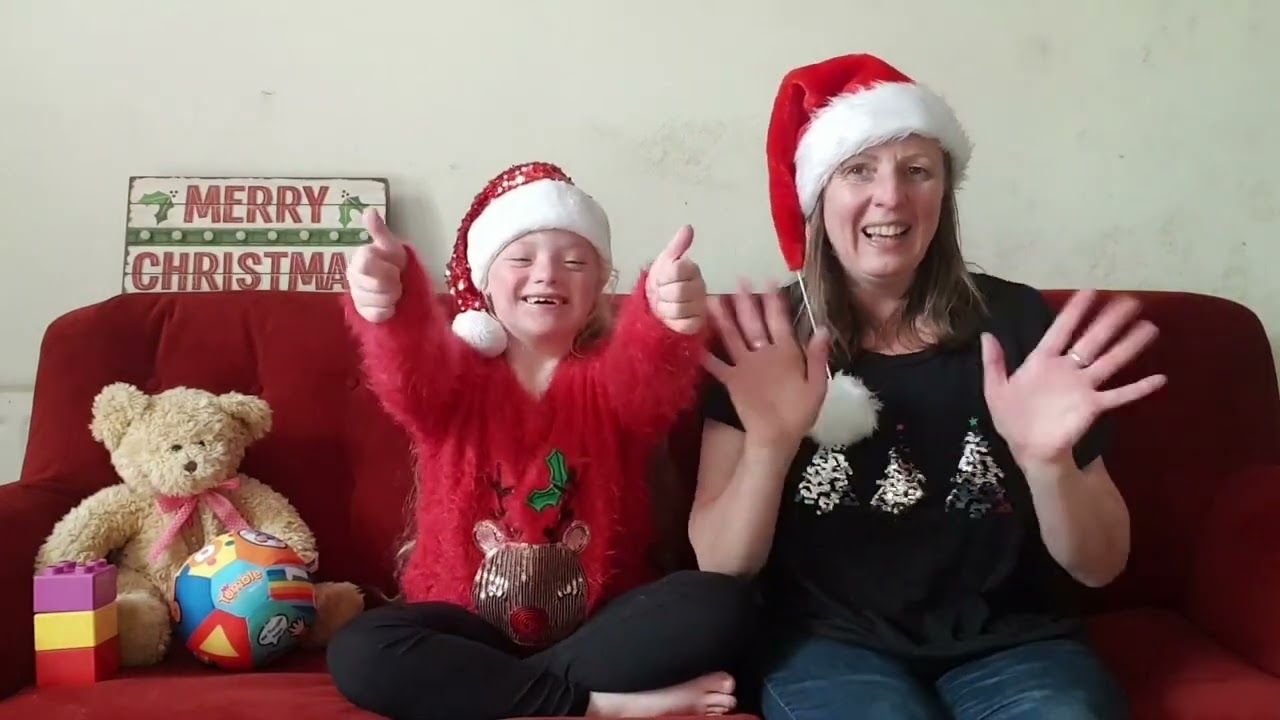 18 sleeps to go - Makaton Countdown to Christmas 2022