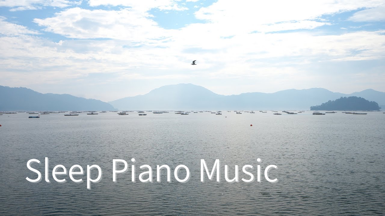 Fading Light, Quiet Sea｜Calm Piano Music for Sleep & Relaxation｜60min｜TORA Photo & BGMsound