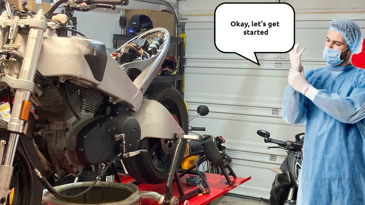 Reviving my Buell: A DIY Motorcycle Rebuild - #line #removal