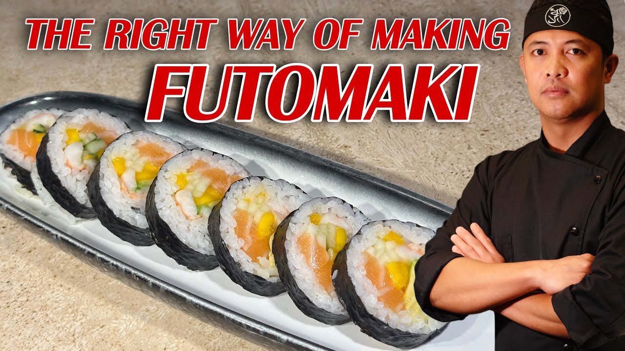 HOW TO MAKE FUTOMAKI?