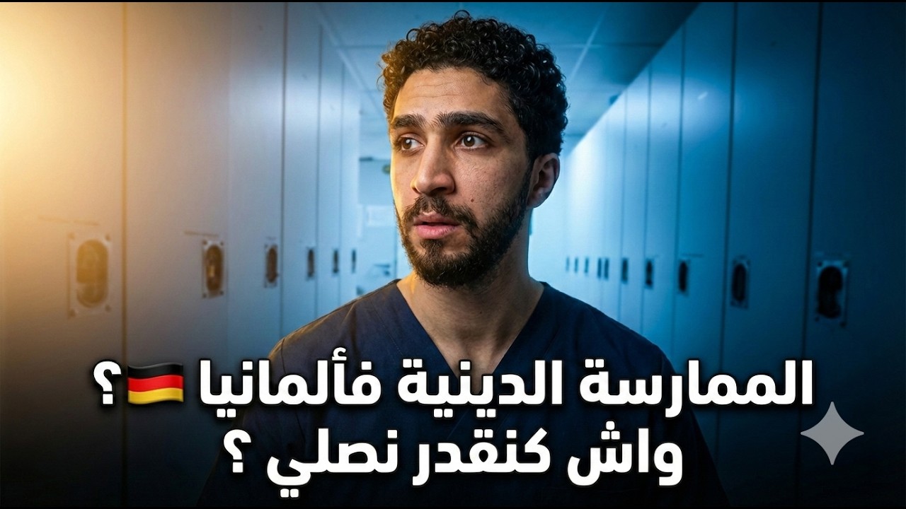 روتين نهاري كممرض💉فألمانيا 🇩🇪 | واش الصلاة  و ممارسة الدين ساهلة فألمانيا؟