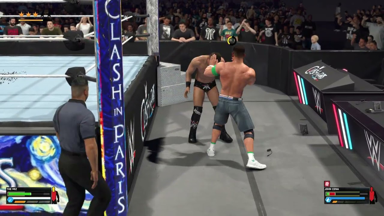 John Cena vs The Miz I Quit Match [WWE 2K26]