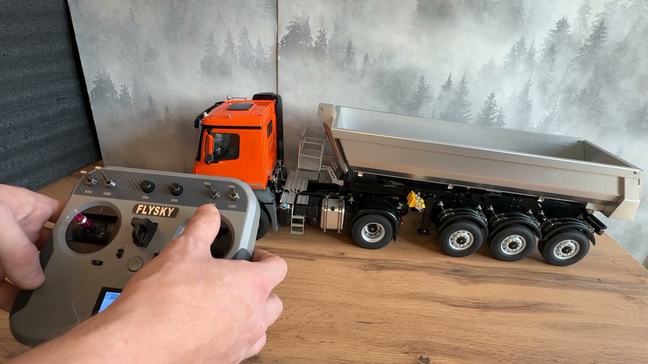 Обзор Kabolite K5801 4x4 rc truck 1:14 / dump tractor