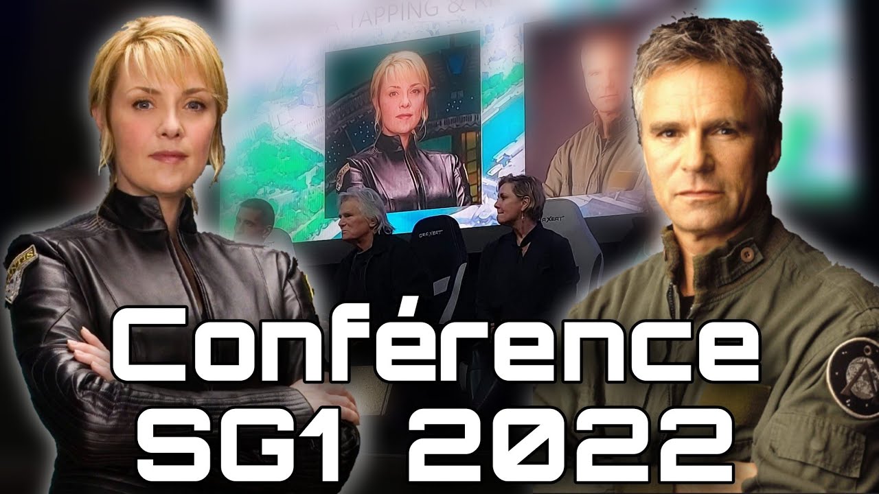 Conférence SG1 Richard Dean Anderson  Amanda Tapping Paris Manga 2022