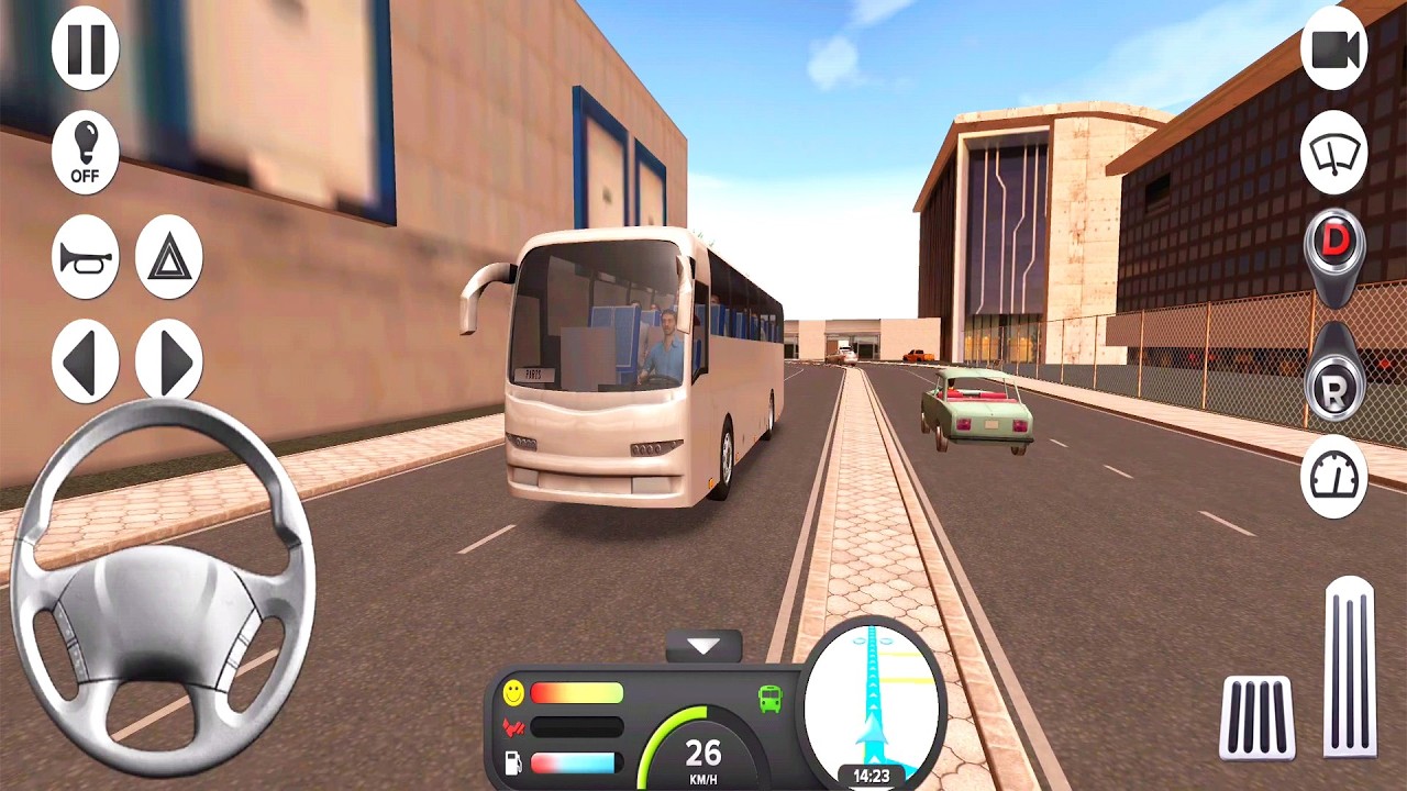 Real Bus Driving Simulator 3D 🚍 | Highway Bus Gameplay Android | Bus Games 3d