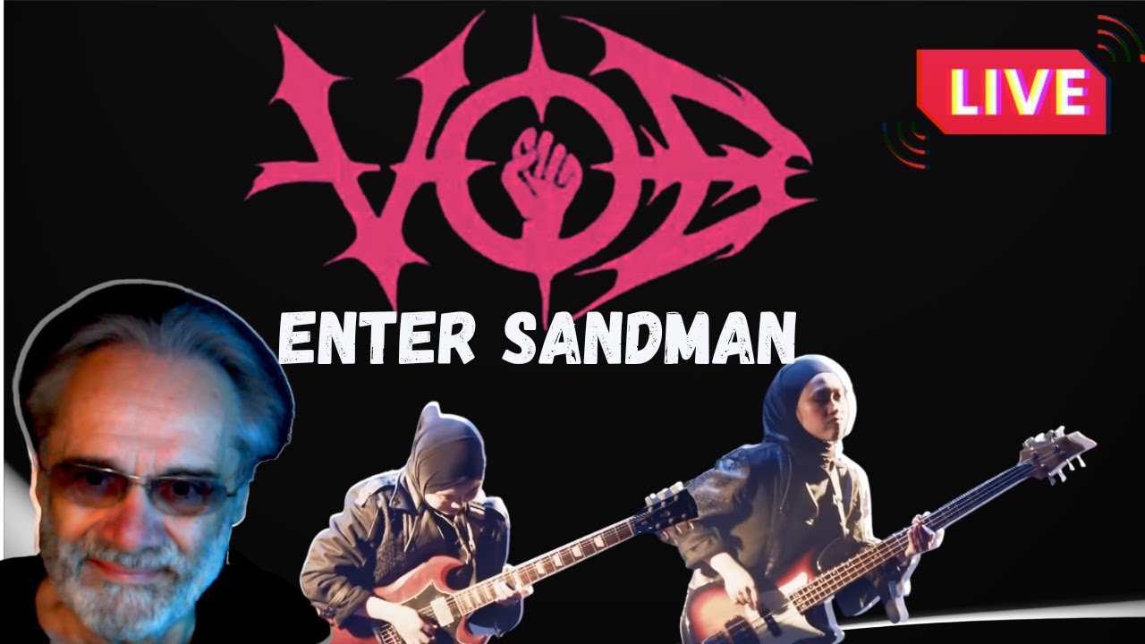 V. O. B. | ENTER SANDMAN  ( Metallica Cover ) | REACTION by @GianniBravoSka