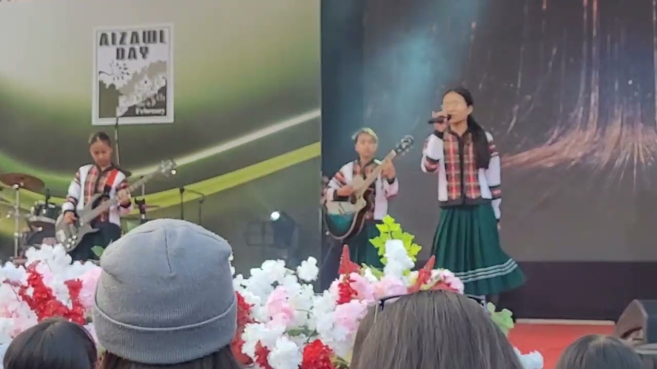 PC Girls live band ll Aizawl Day 2026