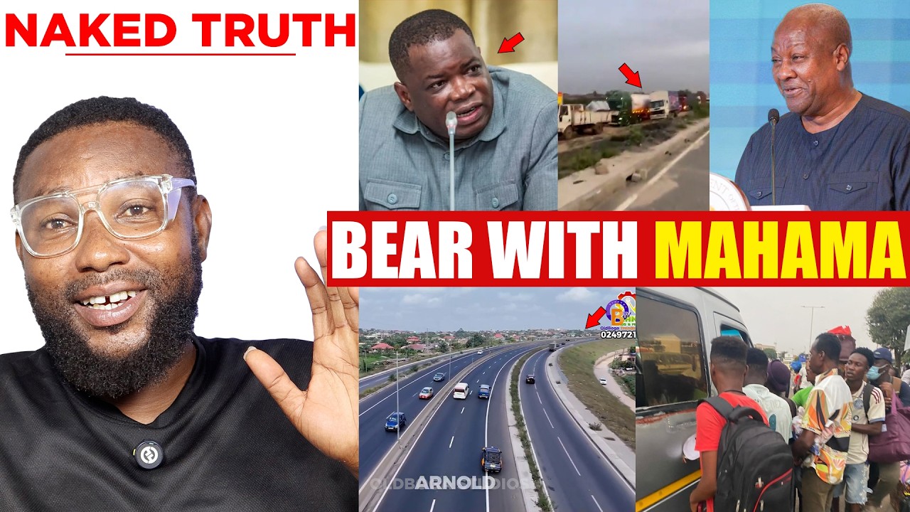 🔥Whole Ghana now a construction site as Mahama pleaded- Serious Traffic at Pokuase&ndash;Nsawam road 🔥🔥