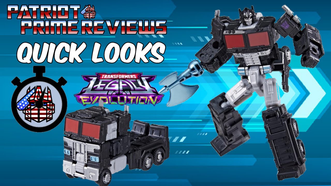 Patriot Prime Takes A Quick Look At Transformers Legacy Evolution Nemesis Prime (Core Class)