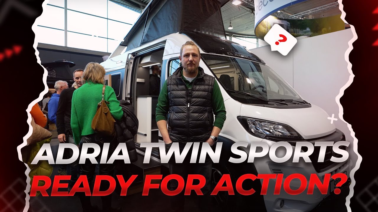 Wildes Kastenwagen Wohnmobil: Adria Twin Sports 640 SGX