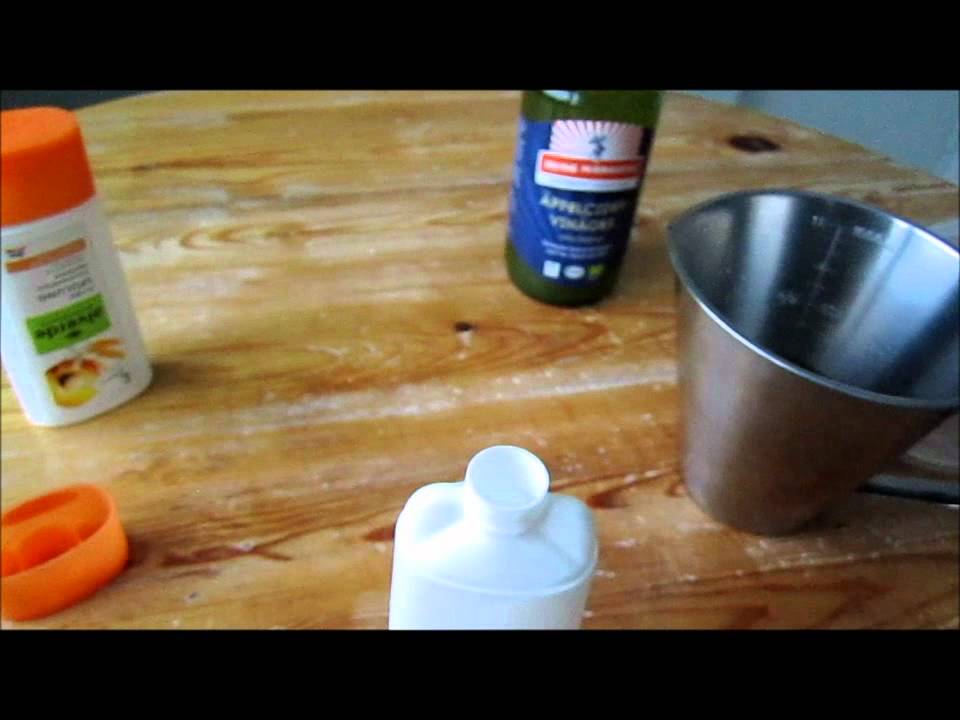 Hemmagjort schampo och balsam