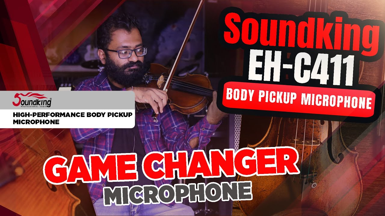 Soundking EH-C411 Professional Body Pickup Microphone