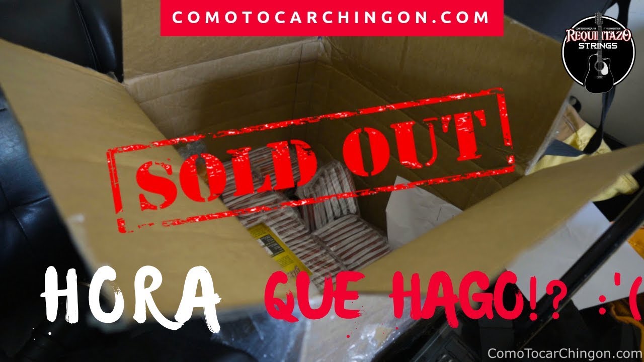 Requintazo Strings Sold Out!!! 😭😭