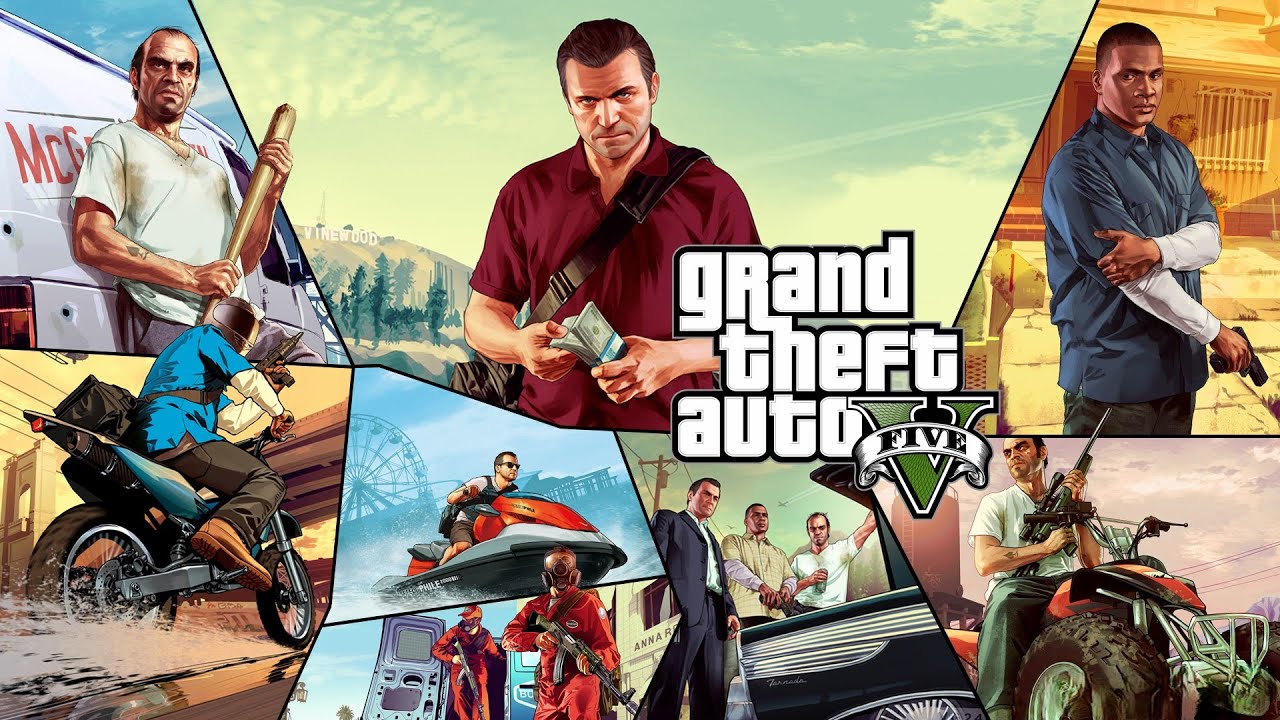 Прохождение Grand Theft Auto V,Серия 1,MAXONLIVEGAME