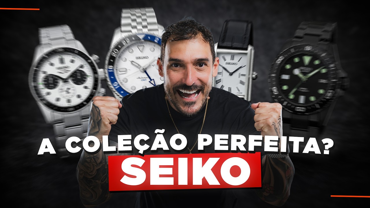 A Minha Coleção Perfeita de Seiko, 4 Relógios Que Resolvem Tudo