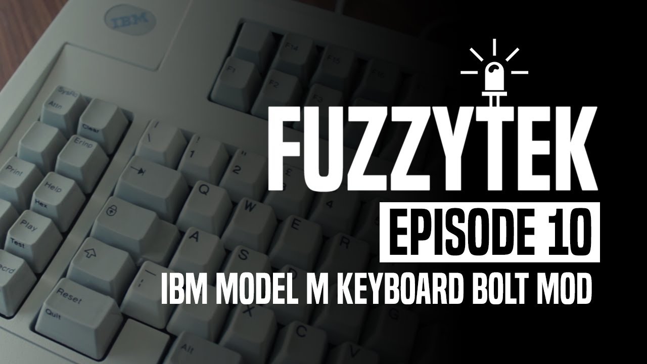 IBM Model M Keyboard Bolt Mod