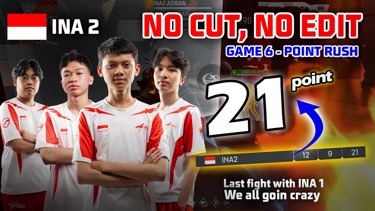 POV LAST MATCH FOR POINT RUSH, CLUTCH MANY TIMES - 12 KILSS, 21 POINTS | SEAGAMES 2025 - POINT RUSH