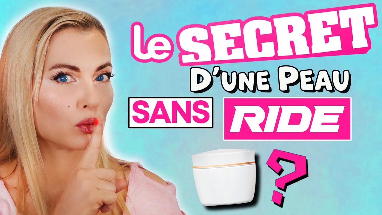 🤫 Ce que l'on vous cache : la  MEILLEURE crème ANTI-RIDES coûte moins de 15 euros !