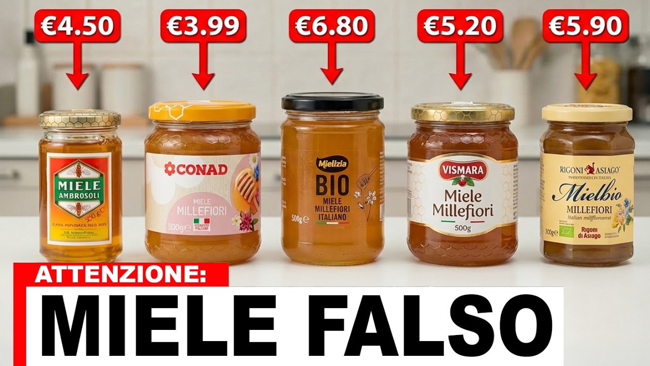 Ho Indagato 7 Marche di MIELE Italiano (Solo 2 Sono Sicure)