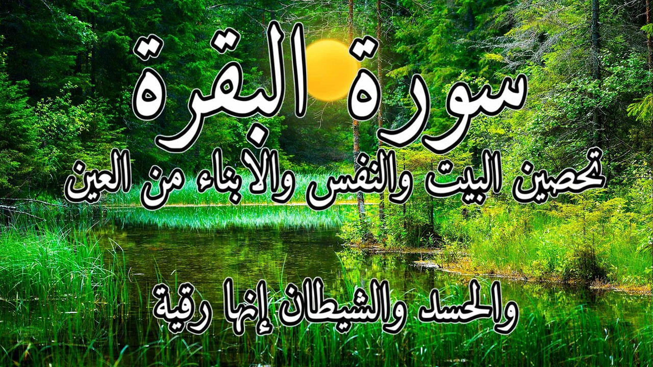 سورة البقرة كاملة لطرد الشياطين من منزلك وجلب البركه باذن الله 💚محمد الفقية