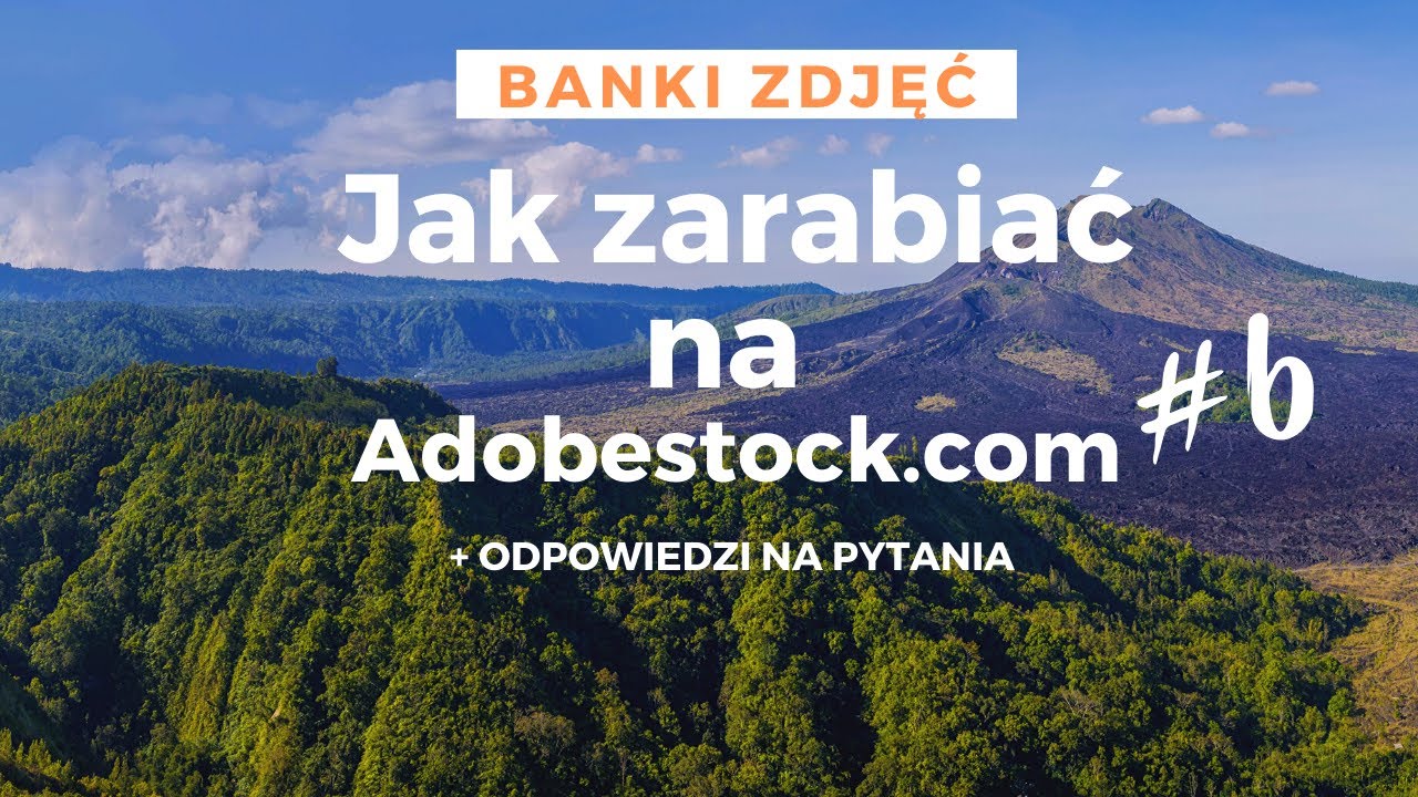 Jak zarabiać na zdjęciach - Adobe stock