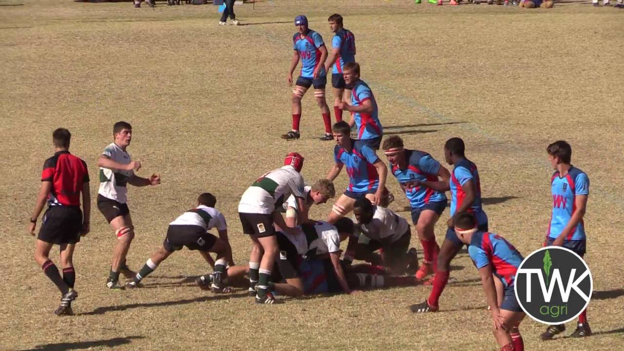 School Rugby Action - 1st Ermelo vs Ligbron 11-06-16