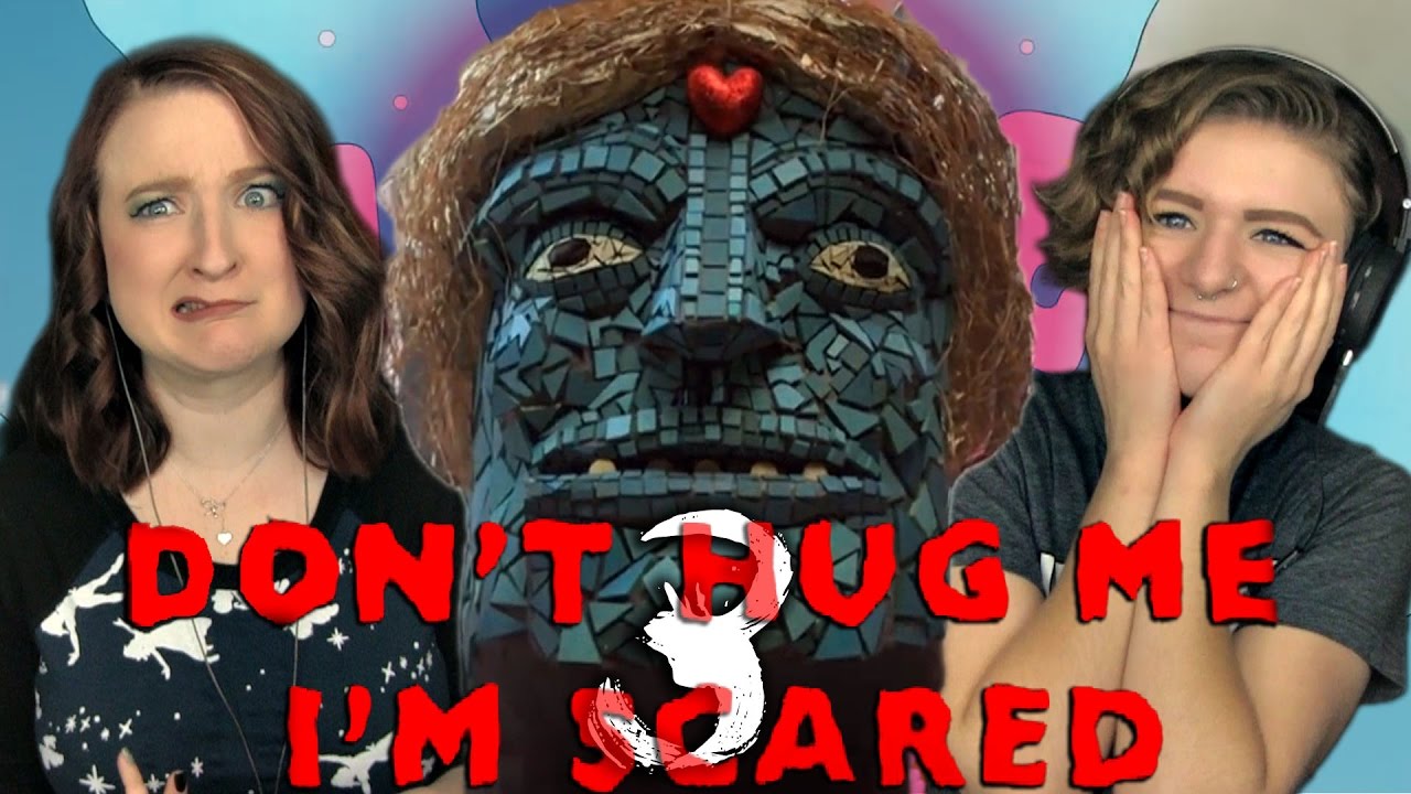 TINGLY IN YOUR PANTS KINDA FUN! | Girls React | Don't Hug Me I'm Scared 3
