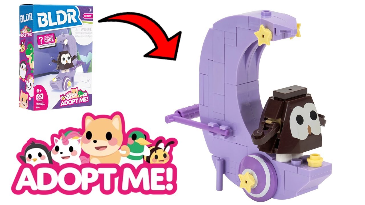 Adopt Me Owl & Magic Moon Building Set Unboxing + Review!