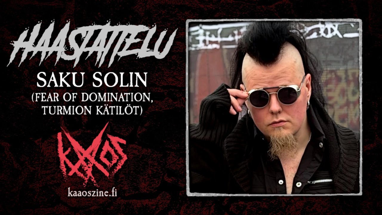 Saku Solin kertoo, miksi on ylpeä uudesta Fear Of Dominationin albumista