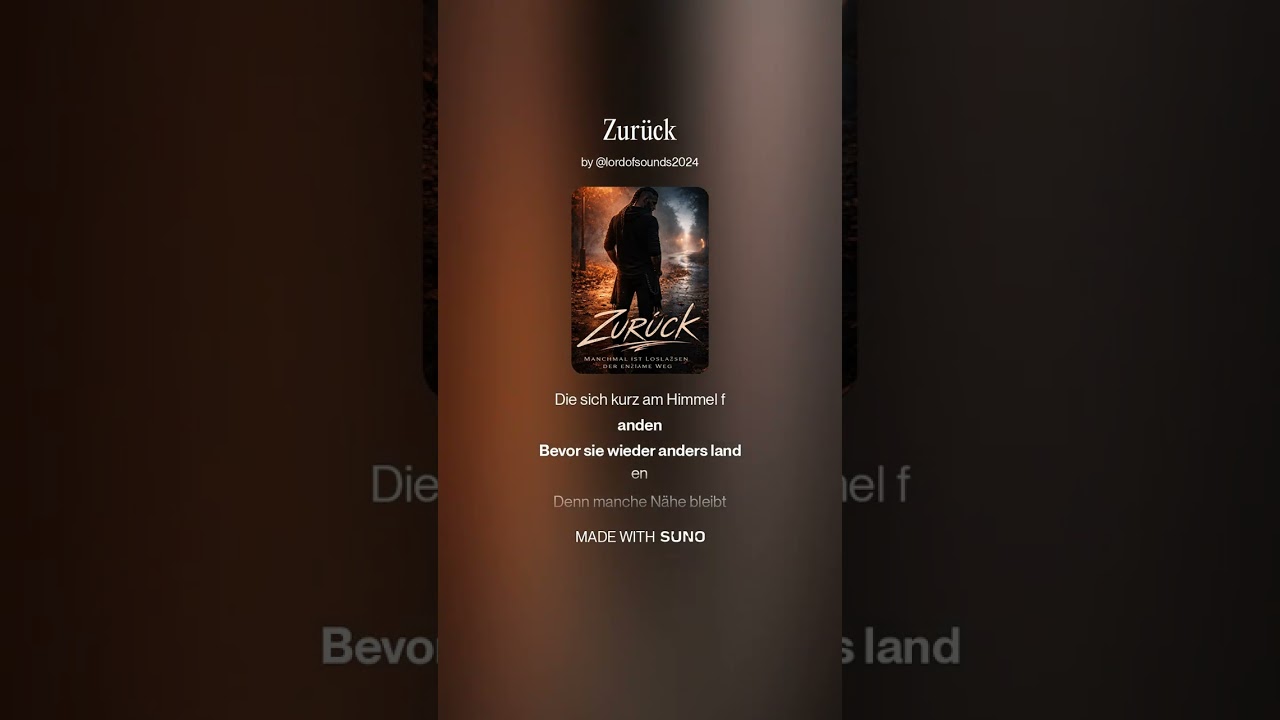 Zurück – Manchmal ist Loslassen der einzige Weg ❤️‍🩹 | @LordofSounds2024