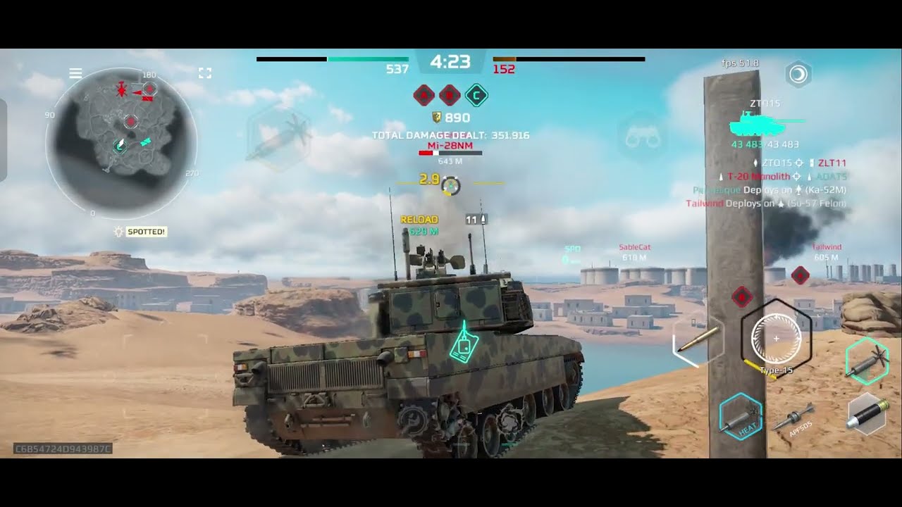MWT: Tank Battles | ZTQ-15 Modern Chinese Light Tank
