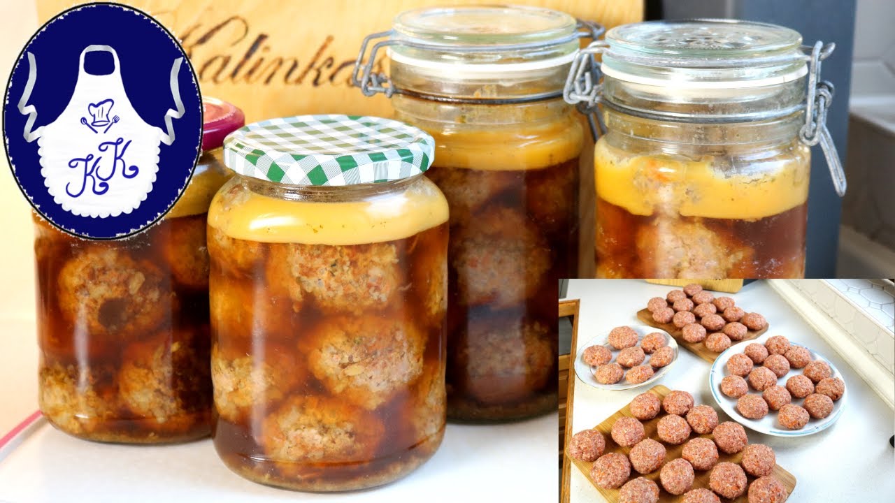 Lecker und praktisch: Hackbällchen im Vorrat einkochen
