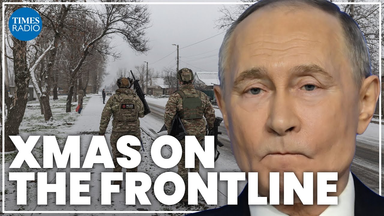 Ukraine expert exposes military life on the frontline during Christmas