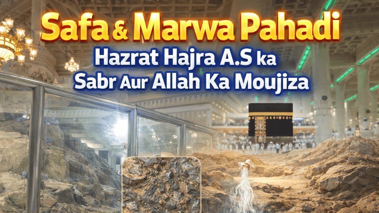Safa Marwa Ki Pahari 🕋 Ek Maa Ki Tadap Kar Daudne Ka Amal Qayamat Tak Hajj Aur Umrah Ka Arqan Bana