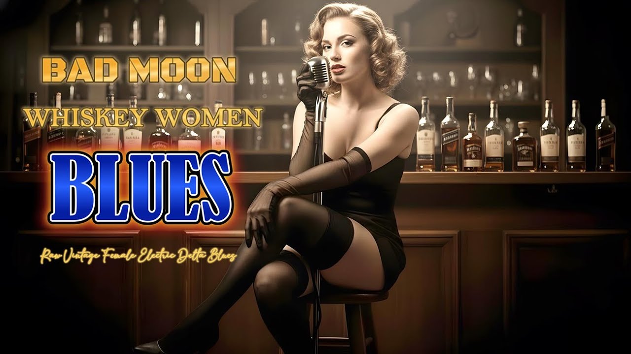 Bad Moon Whiskey Woman – Raw Guitar Lounge Electric Delta Blues 1950s Southern Juke Joint