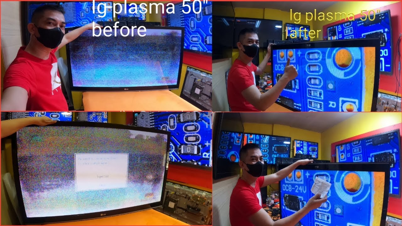 LG PLASMA TV MODEL 50PW350R PICTURE PROBLEM
